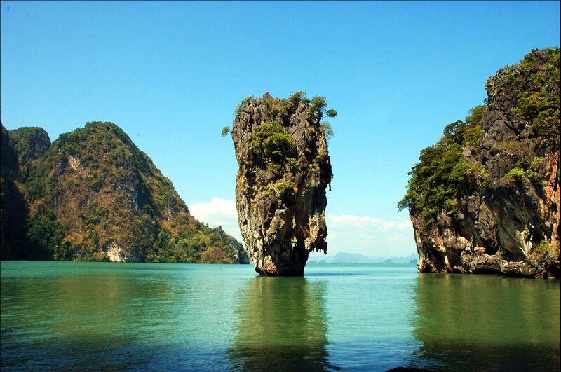 Koh Tapu rock formation