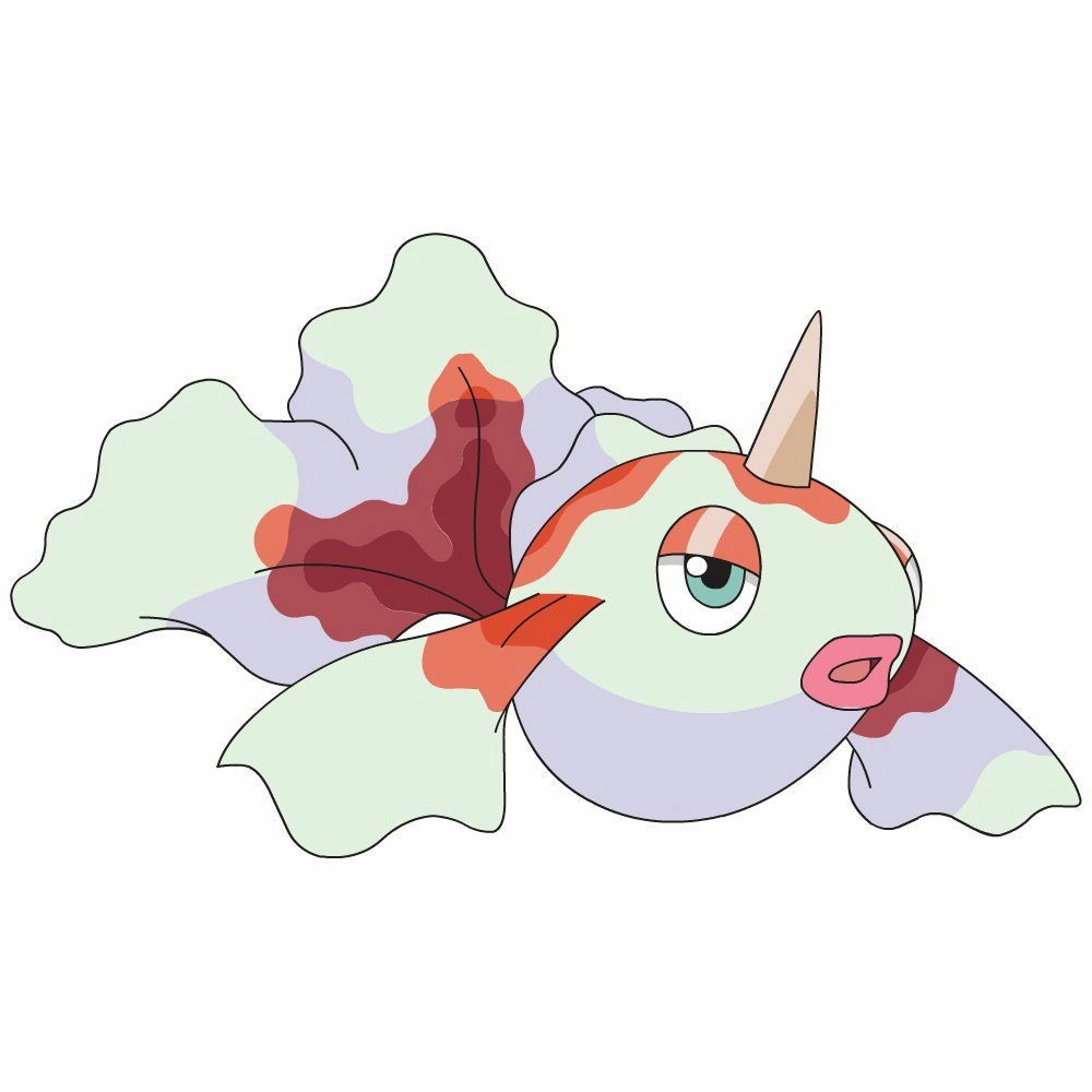 Koi fish Pokémon character