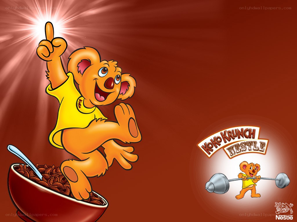 Koko Krunch mascot illustration