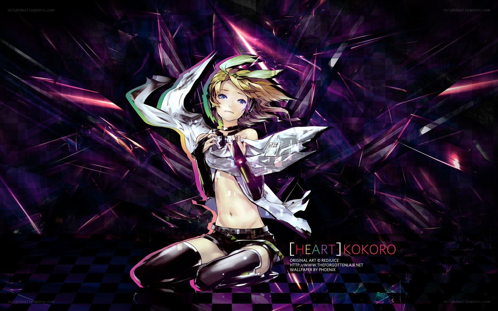 Kokoro anime character art