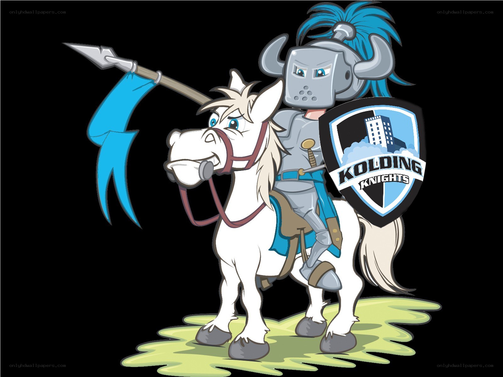 Kolding Knights mascot