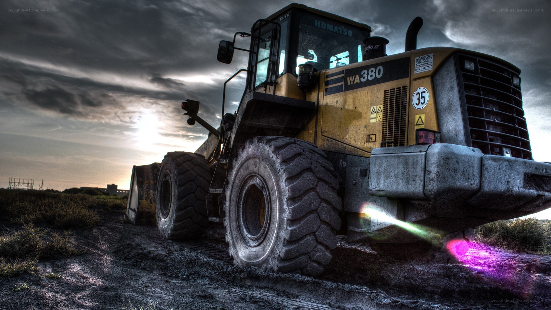 Komatsu WA380 wheel loader