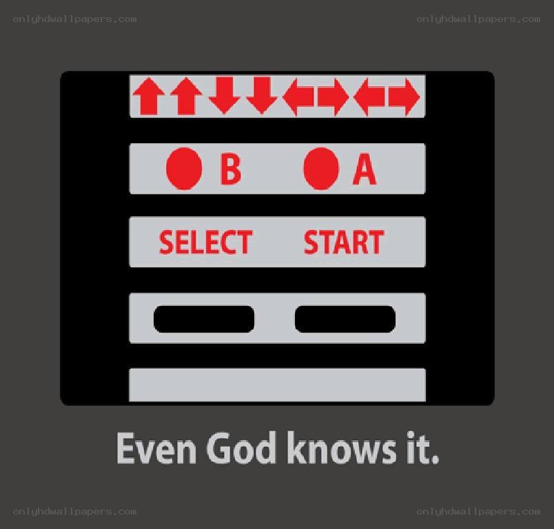 Konami code on gamepad