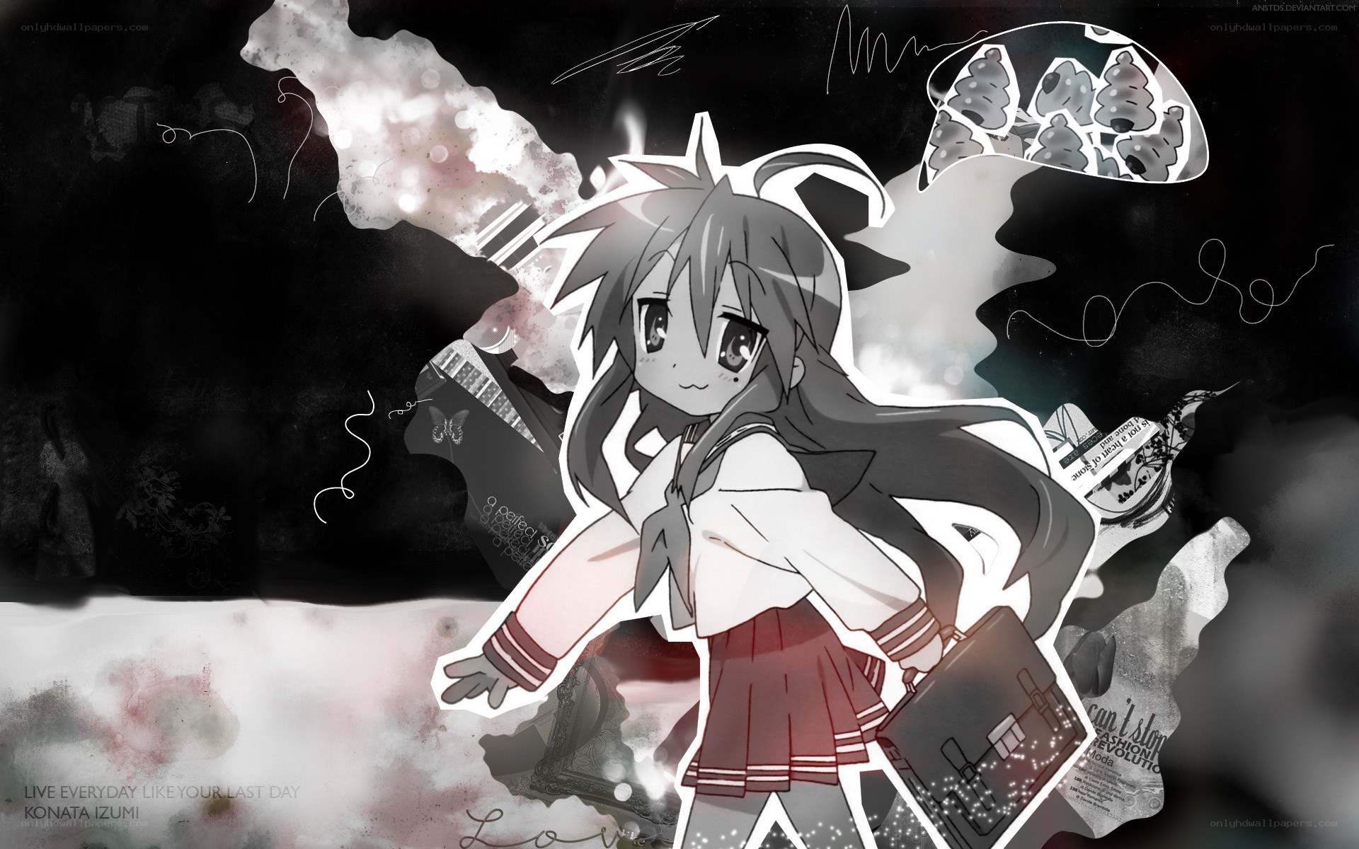 Konata Izumi anime art