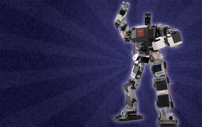 Kondo robot waving