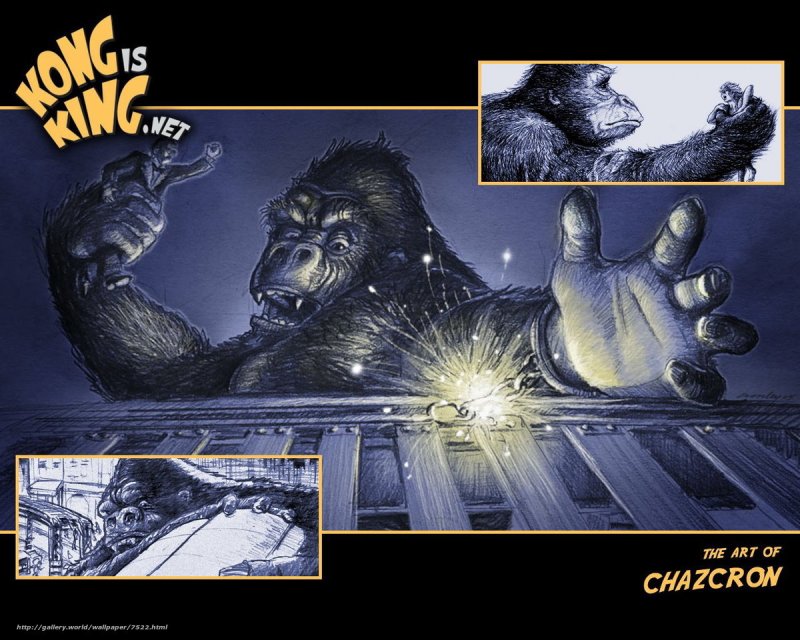Kong is King artwork