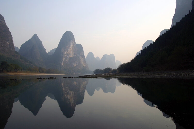 Kong River landscape