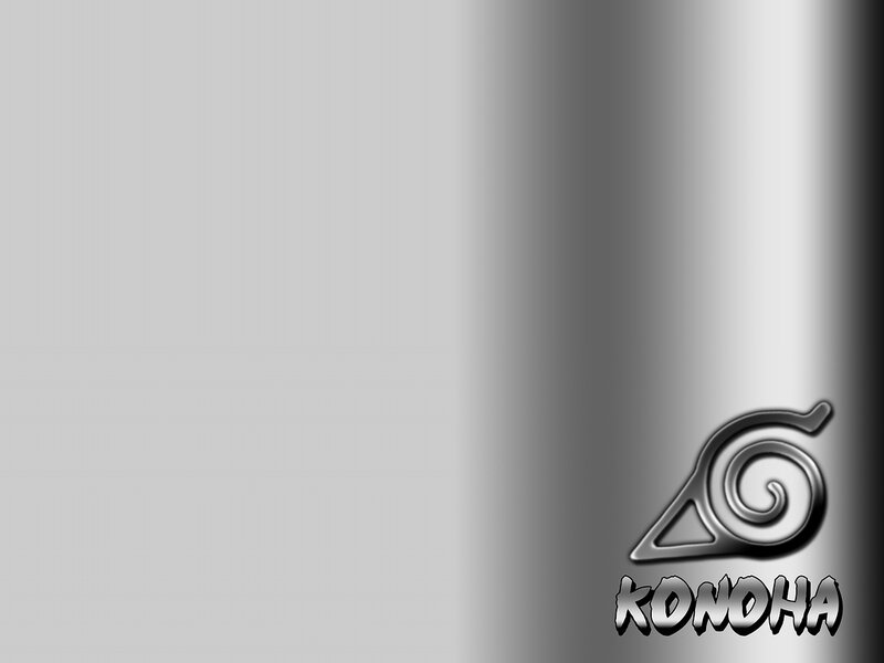 Konoha Symbol on Metal