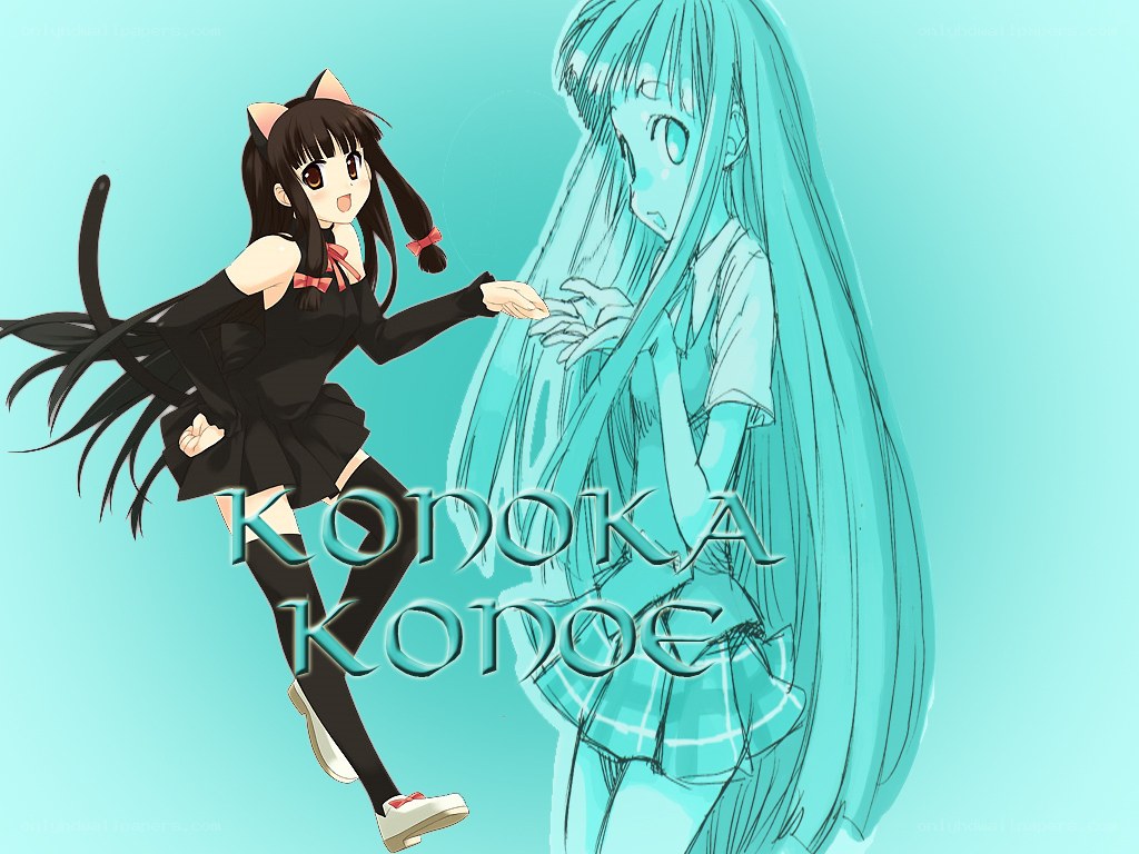 Konoka Konoe anime art