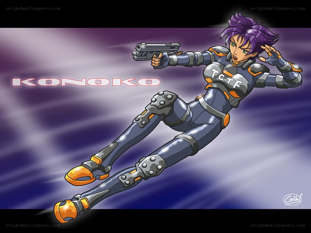 Konoko in action pose
