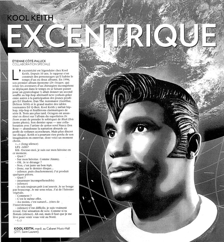 Kool Keith Excentrique article