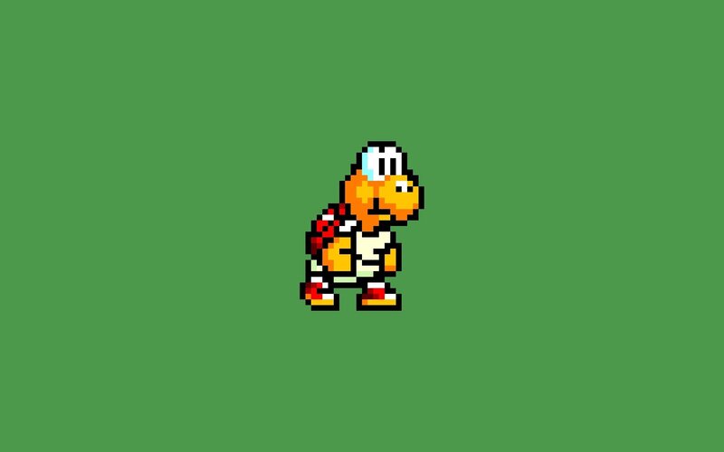 Koopa Troopa Character — Green