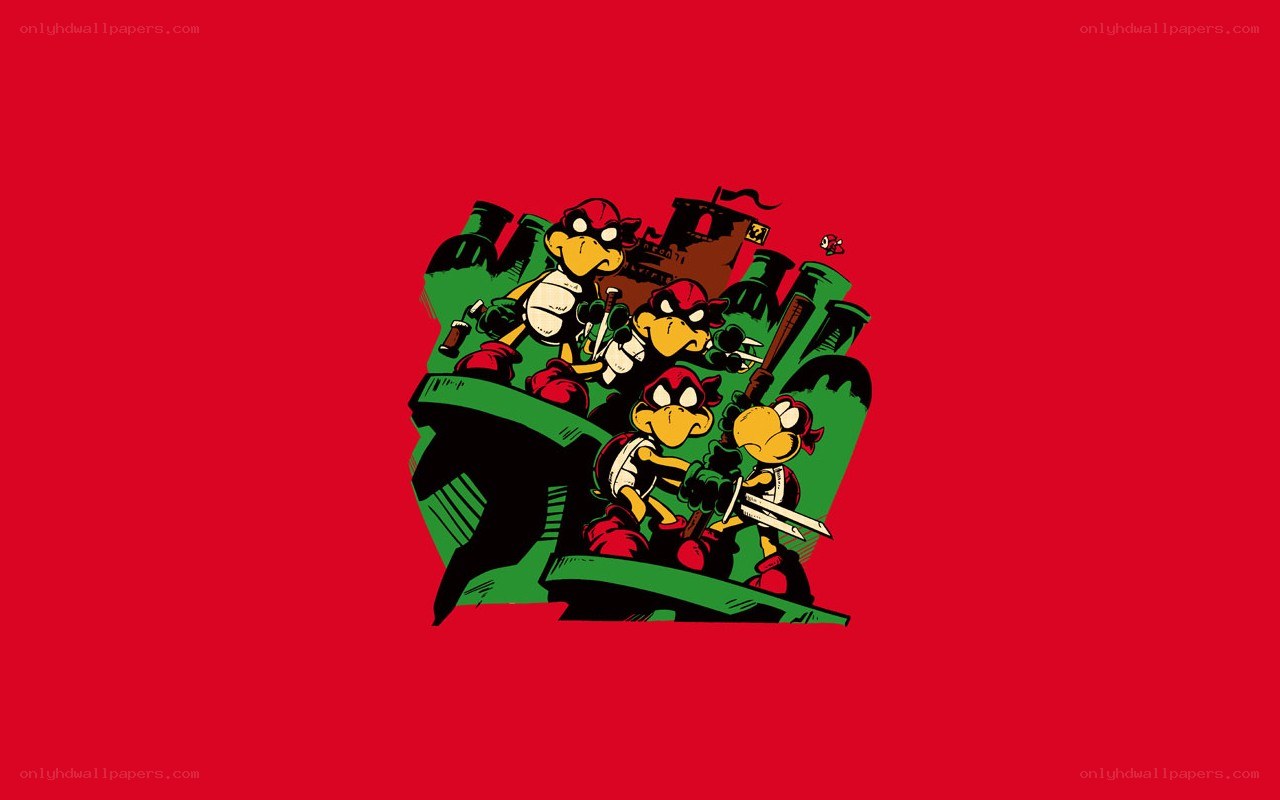 Koopa Troopas in action