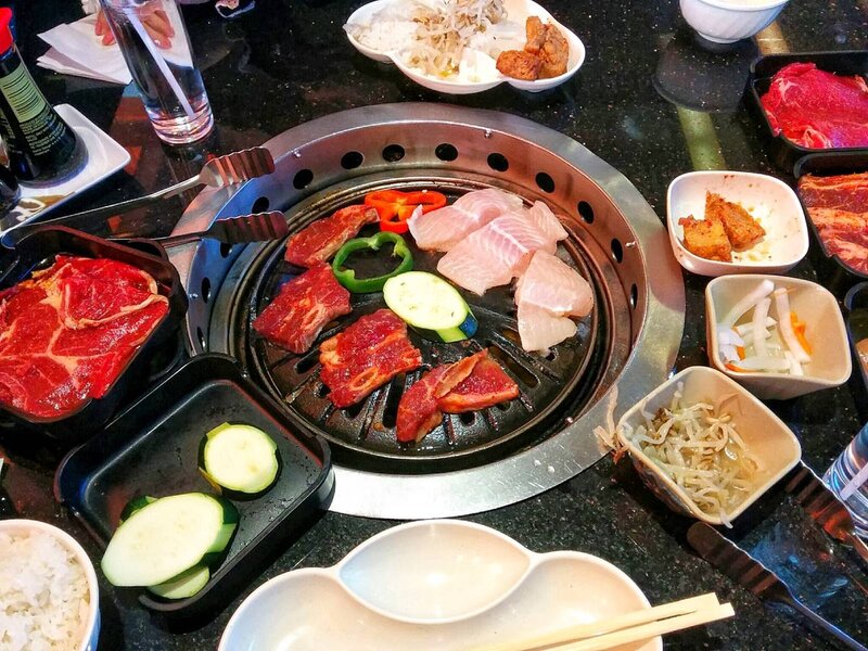 Korean Barbecue Meal — Black