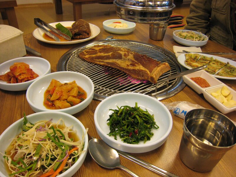Korean Barbecue Meal — Brown