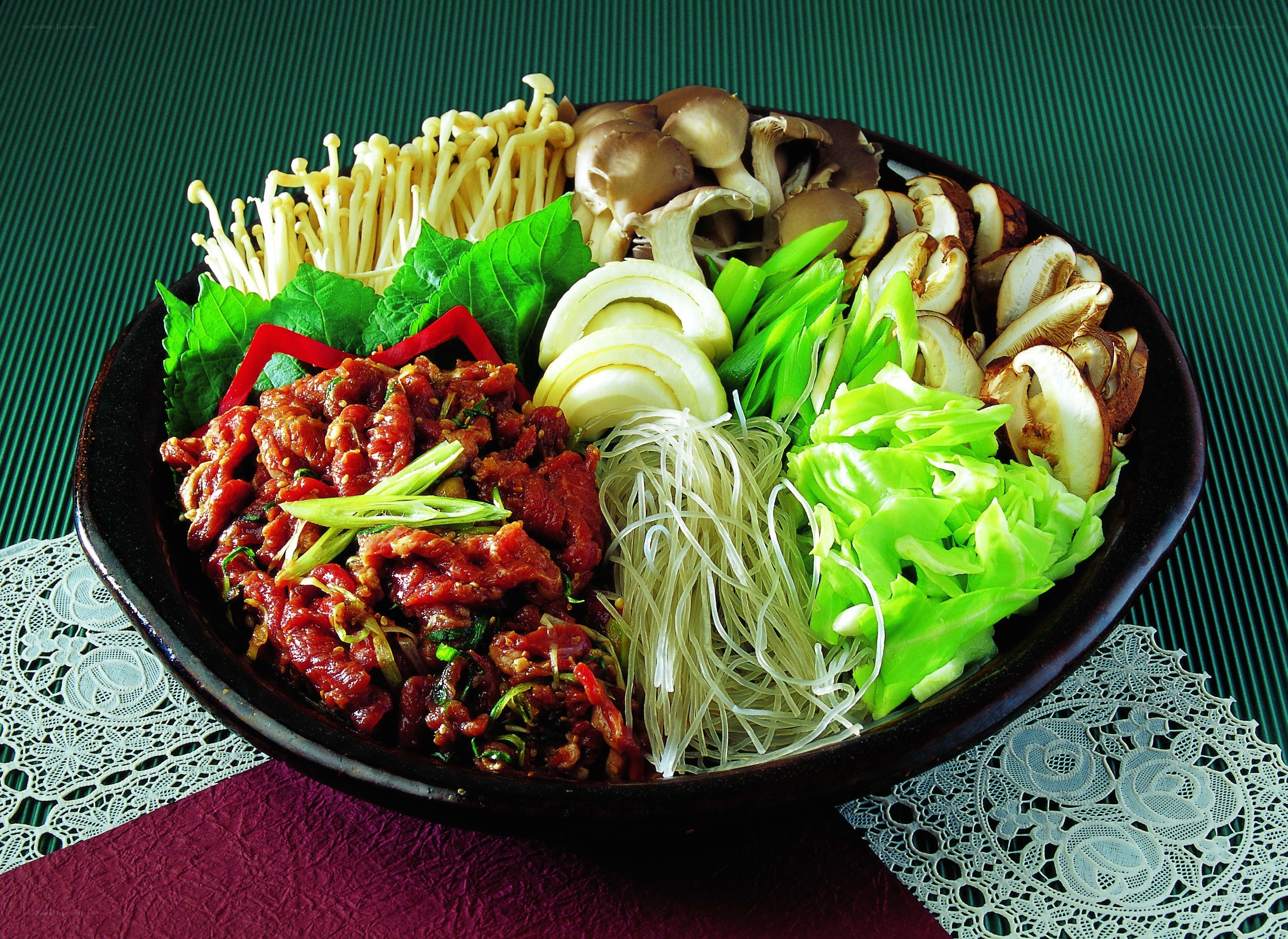 Korean beef and vegetable bowl