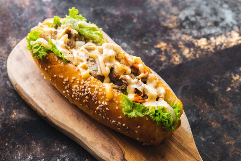 Korean Beef Sandwich