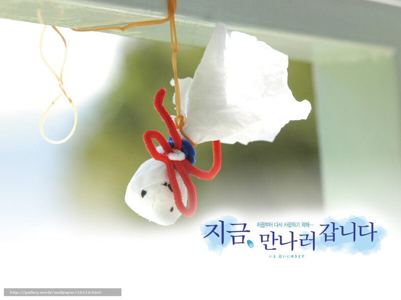 korean doll hanging from ceiling