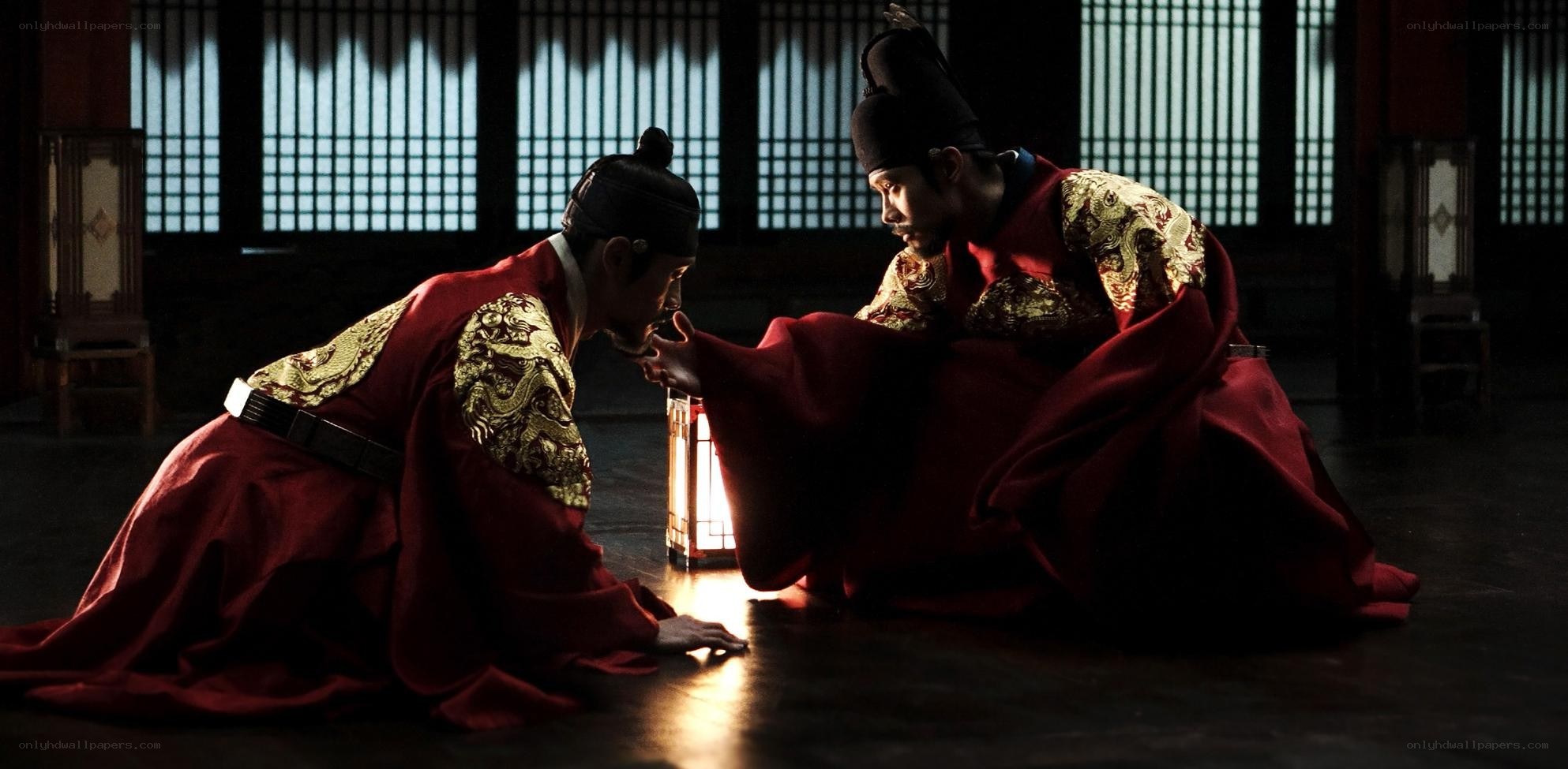 Korean historical drama scene