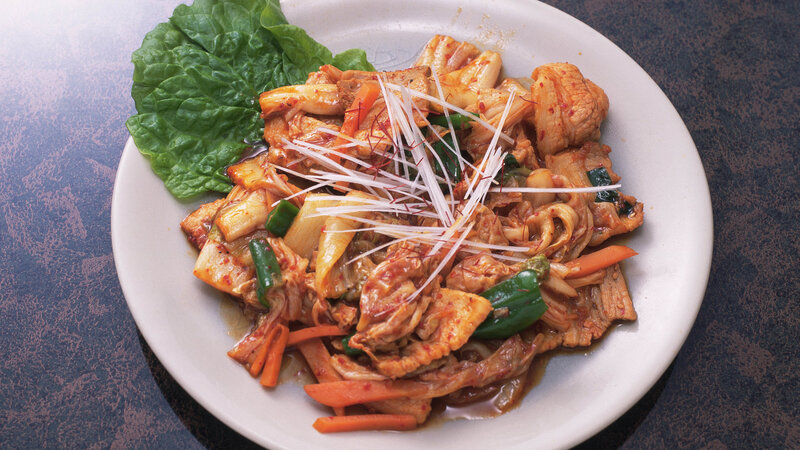 Korean Kimchi Stir-fry