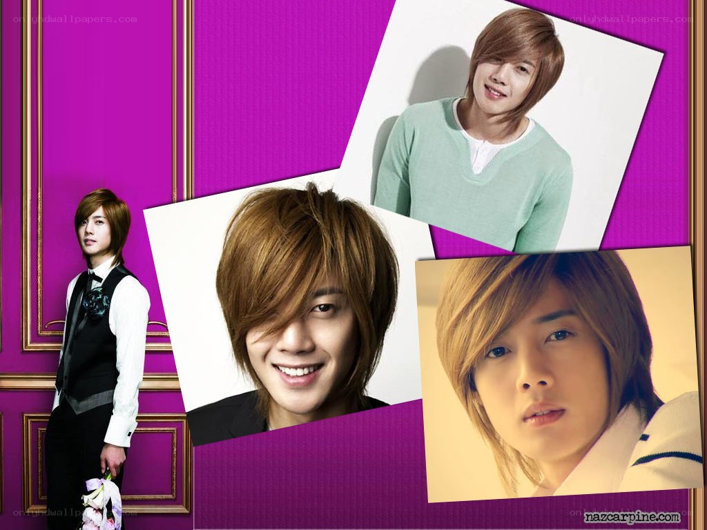 Korean pop star collage