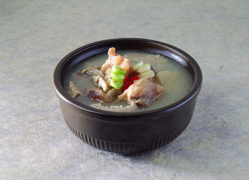 Korean pork bone soup