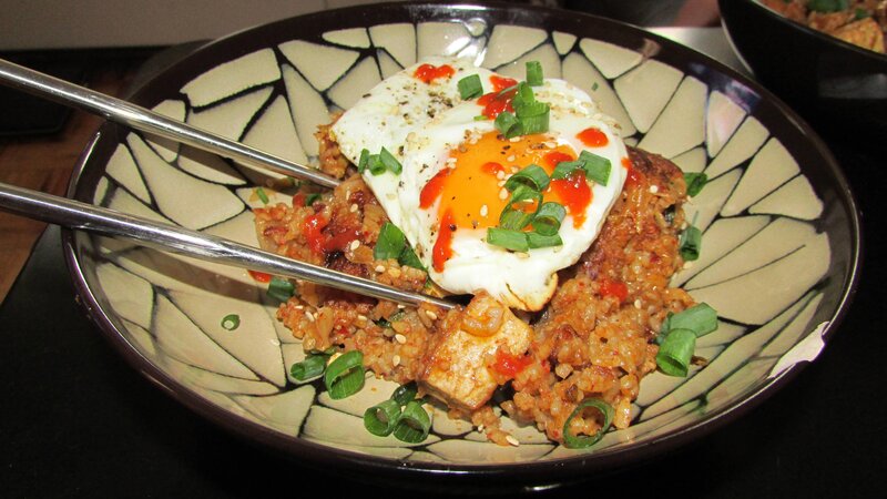 Korean Rice Bowl with Egg