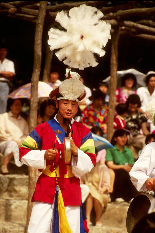 Korean traditional dance performance