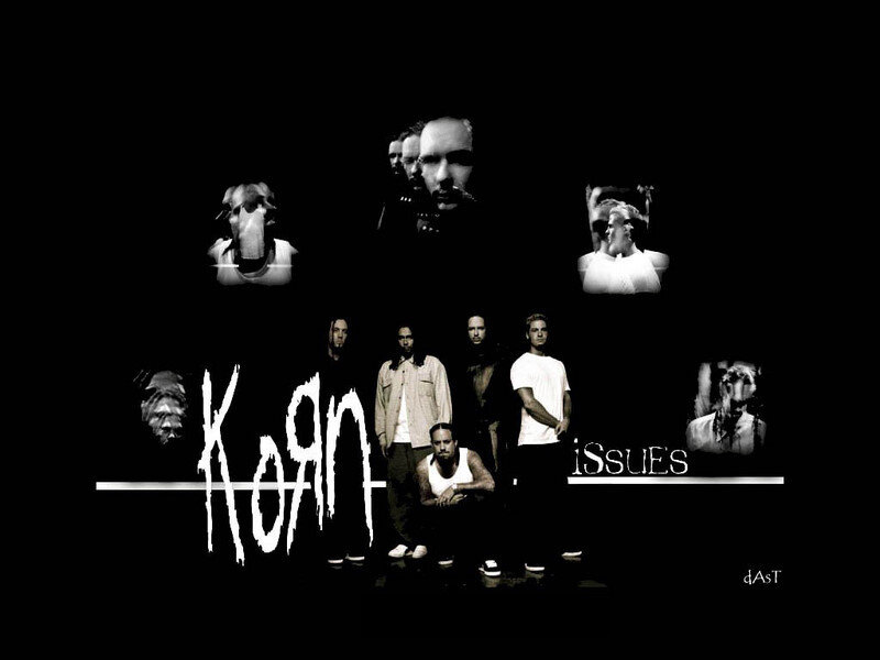 Korn band collage