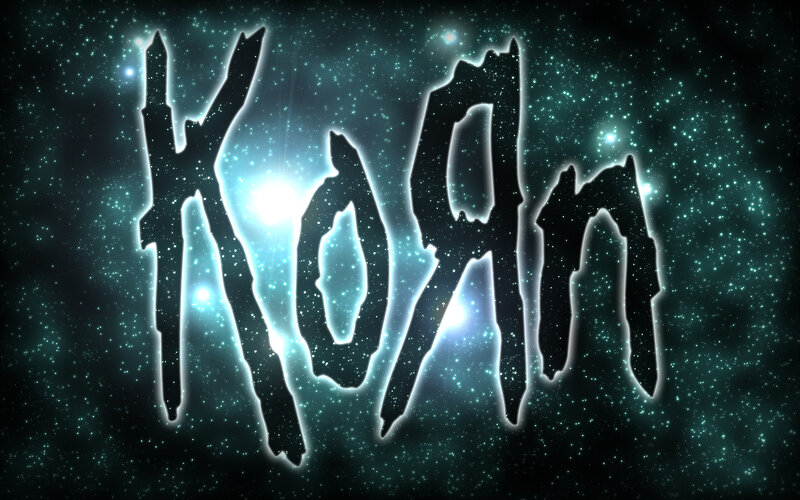 Korn Band Logo — Black