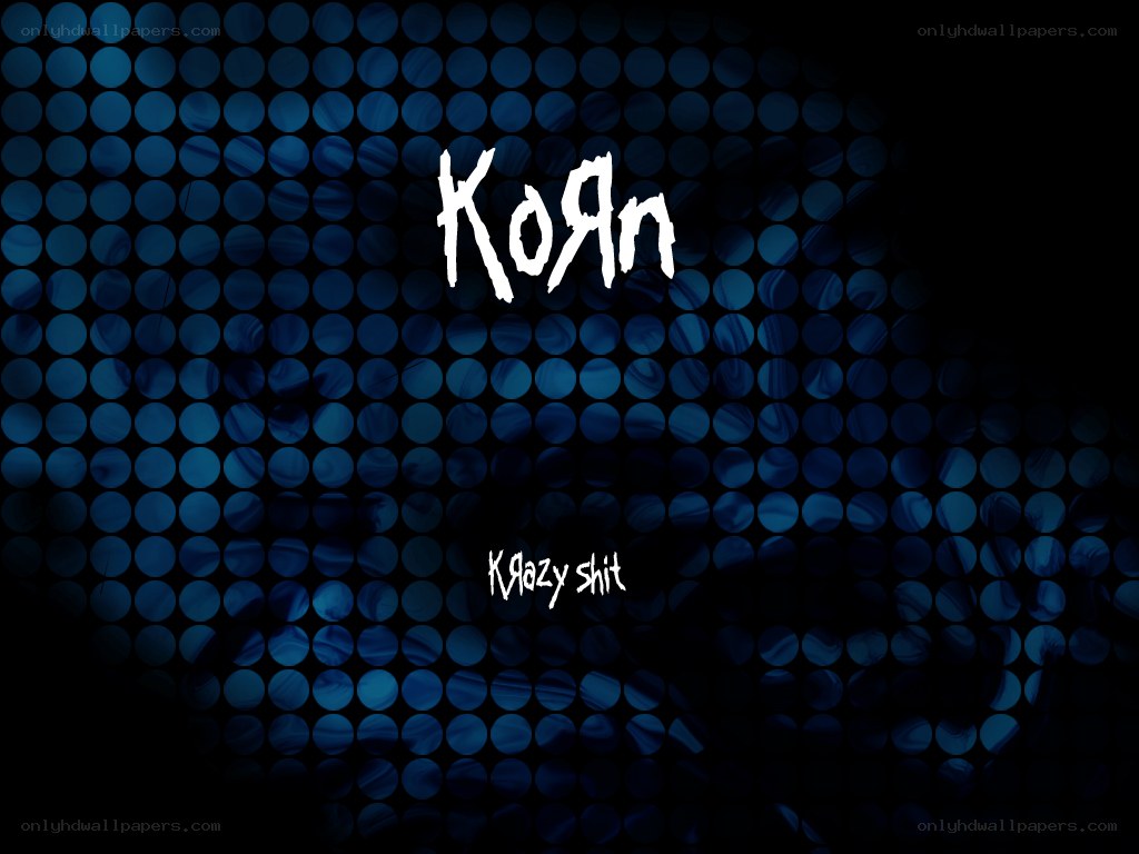 Korn band logo with text