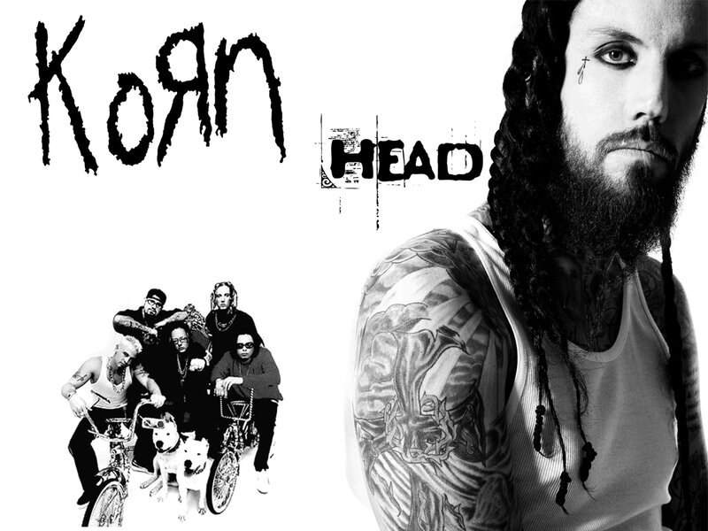 Korn band photo with Head