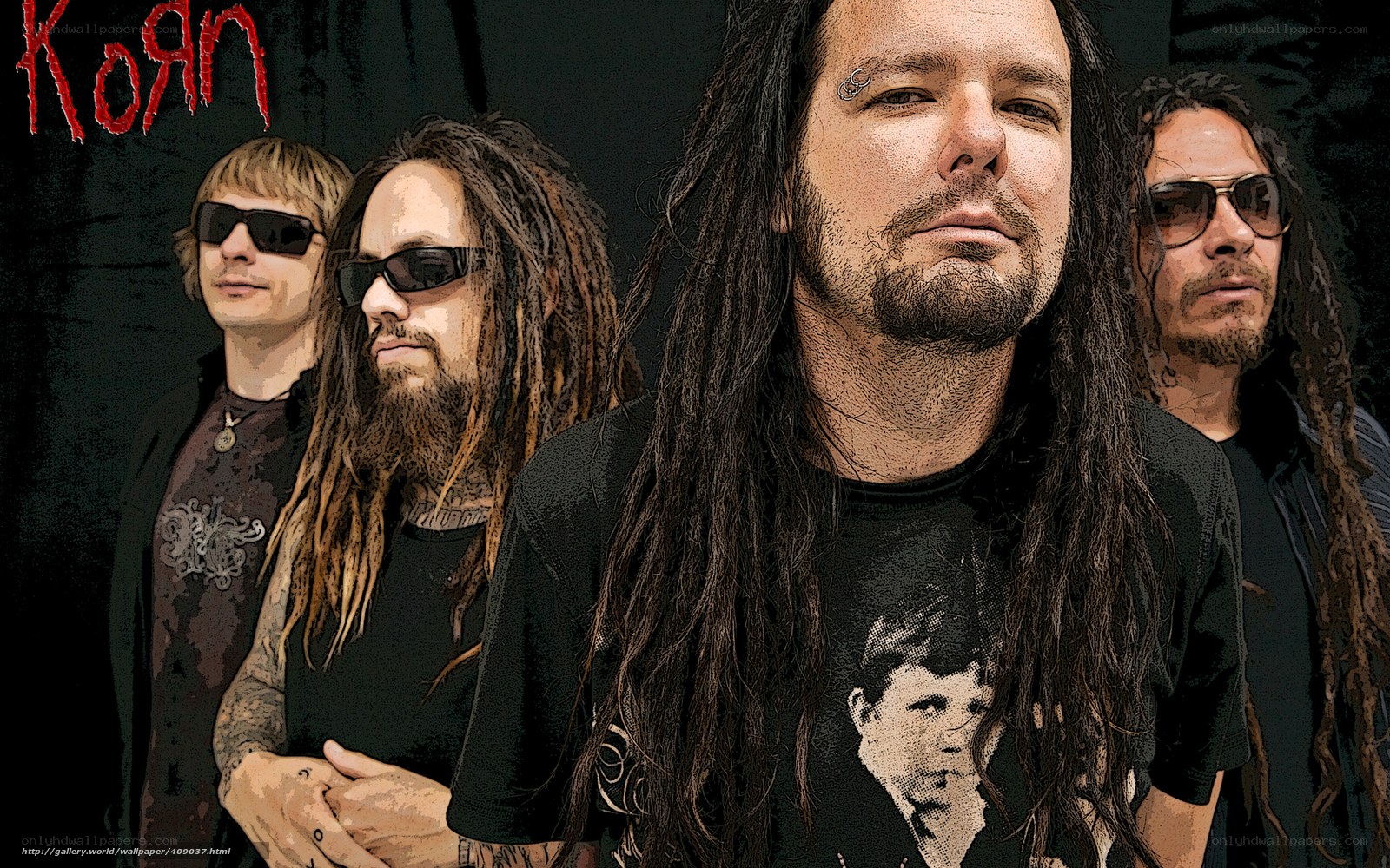 Korn band portrait