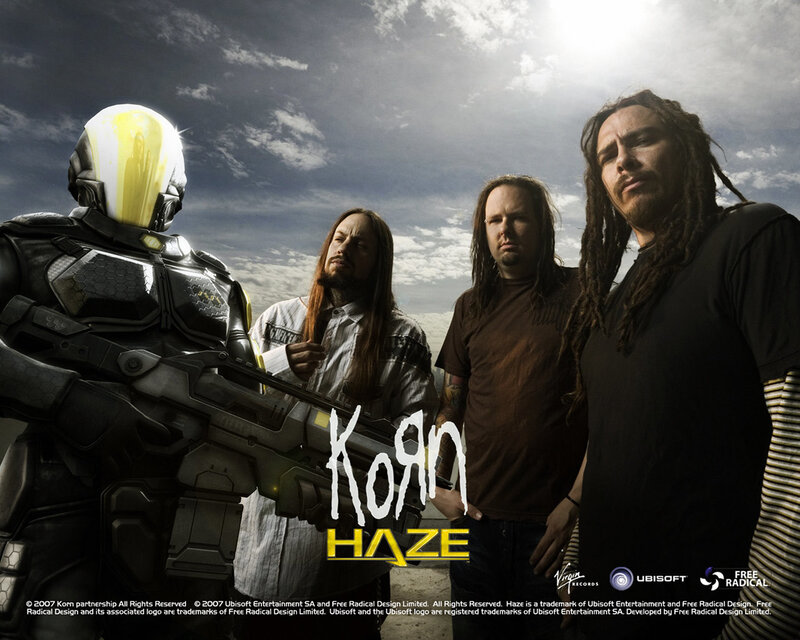 Korn band with Haze character