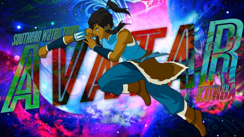 Korra in Action Pose