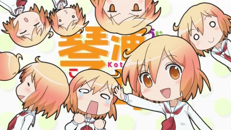 Kotoko anime character art