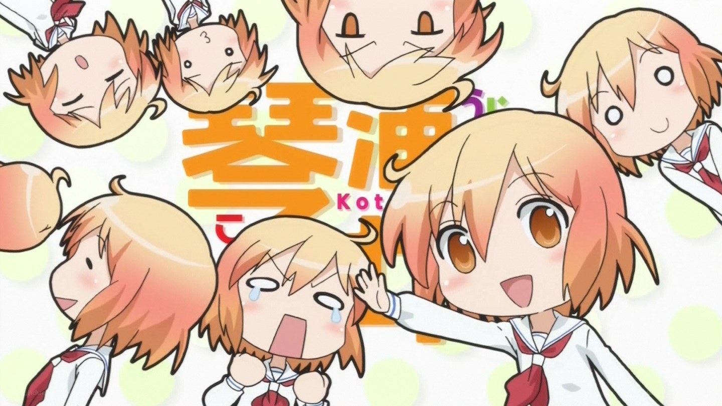 Kotoko anime character art