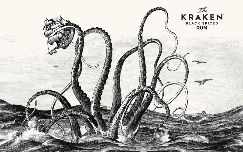 Kraken Attacking Ship