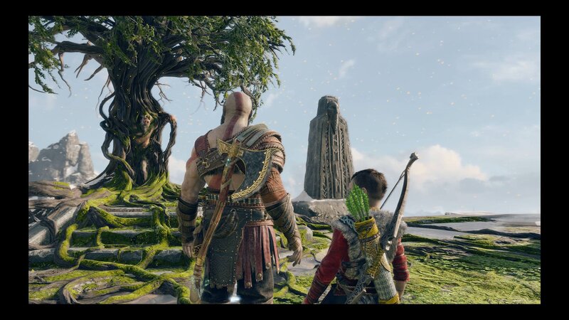 Kratos and Atreus — Green