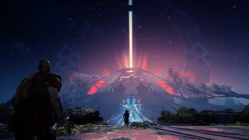 Kratos and Atreus — Purple