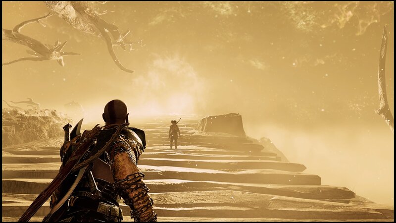 Kratos and Atreus — Yellow