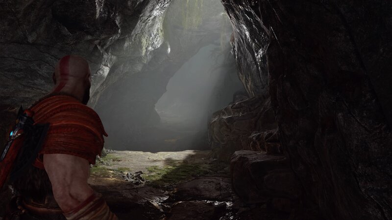 Kratos in a Cave — Gray