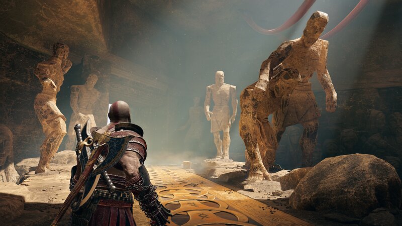 Kratos in Ancient Chamber
