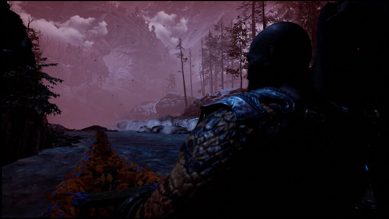 Kratos in Forest