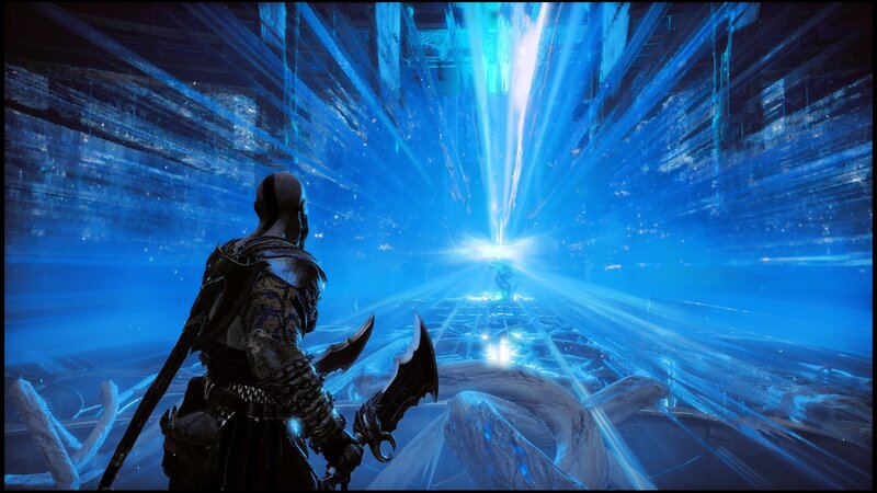 Kratos in Icy Chamber