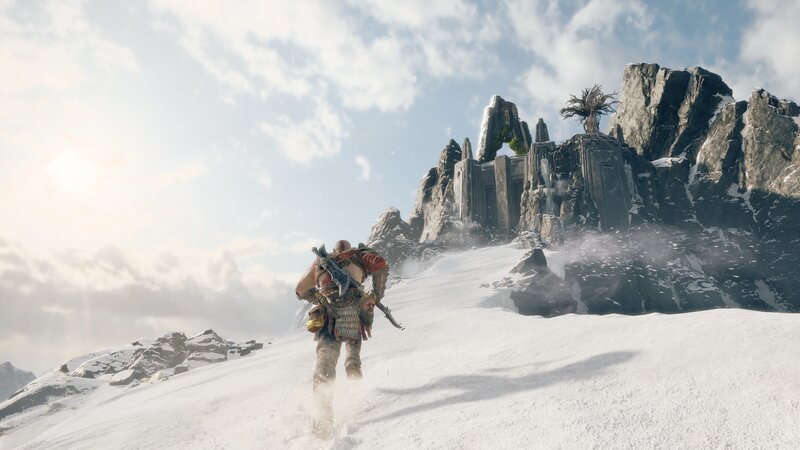 Kratos in Snow