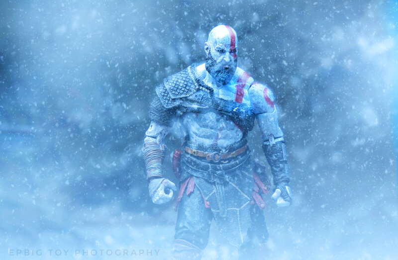 Kratos in Snowstorm