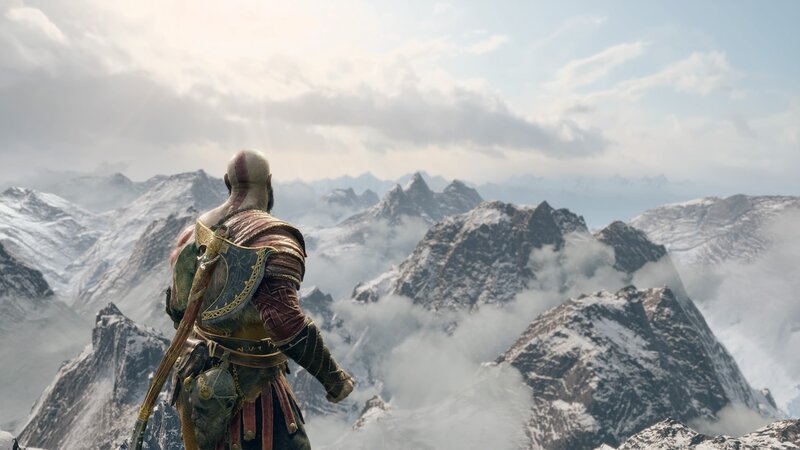 Kratos on a Mountain