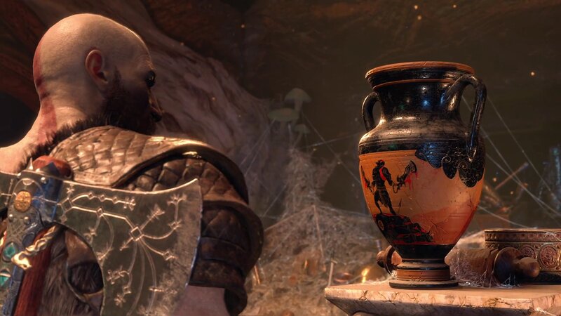 Kratos with an Amphora