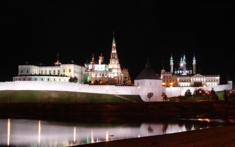 Kremlin at night